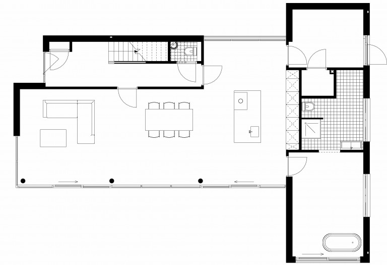 vrijstaand-villa-nieuwbouw-water-plattegrond-bouwtekening-768x525-1